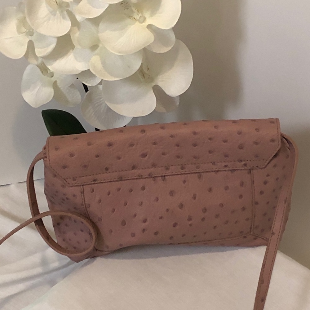 NWOT Rose Furla 8x11 Cutch/ 47 Crossbody Strap Bag - Picture 2 of 6